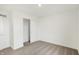 Bright bedroom with neutral carpet and closet at 2004 Foothill Dr, Greenfield, IN 46140