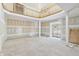 Large foyer with multi-level ceilings, second story balcony and large windows at 2843 E 236Th St, Cicero, IN 46034