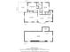 Detailed floor plan showcasing layout of rooms, including kitchen, bedrooms, living room, and basement at 401 W Westfield Blvd, Indianapolis, IN 46208