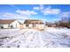 Expansive backyard featuring a deck with a pergola, perfect for outdoor relaxation and entertaining in any season at 4912 Eagle Talon Ct, Indianapolis, IN 46254