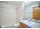 Cozy full bathroom with a shower-tub combo, offering a relaxing space at 4912 Eagle Talon Ct, Indianapolis, IN 46254