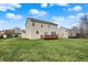 A well-maintained backyard with lush lawn and mature trees. Perfect for recreation and relaxation at 5147 Nicodemus Dr, Plainfield, IN 46168