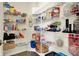 Walk-in pantry with multiple shelves for ample storage of food, drinks, and supplies at 5147 Nicodemus Dr, Plainfield, IN 46168