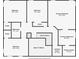 The second floor plan shows bedrooms, bathrooms, closets, laundry room and stairs at 5147 Nicodemus Dr, Plainfield, IN 46168