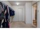 Spacious walk-in closet with clothing racks and shelving at 6236 White Rabbit Pl, Indianapolis, IN 46235
