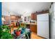 Spacious kitchen featuring wood cabinetry, modern appliances, and a sunny view, perfect for entertaining at 7166 N Oak Ridge Rd, Morgantown, IN 46160
