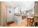 Functional kitchen featuring bright cabinets, essential appliances, and a cozy layout for everyday living at 7166 N Oak Ridge Rd, Morgantown, IN 46160