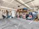 Spacious two car garage with plenty of storage space at 976 Cherry Tree Ln, Greenwood, IN 46143