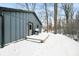 Backyard view of a covered deck with barbecue at 150 W Jo Jo Ln, Nineveh, IN 46164