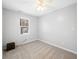 Bedroom with carpet, ceiling fan and view to the outside at 150 W Jo Jo Ln, Nineveh, IN 46164