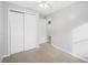 Bedroom with carpet, ceiling fan and closet at 150 W Jo Jo Ln, Nineveh, IN 46164