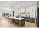 Bright, spacious kitchen featuring a center island, modern appliances, and ample counter space at 16246 Remington Dr, Fishers, IN 46037