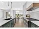 Gourmet kitchen featuring an island, and stainless steel appliances at 16246 Remington Dr, Fishers, IN 46037