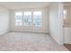 Bedroom features plush carpeting and three large windows at 18712 Moray St, Westfield, IN 46074
