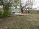 Spacious backyard with patio area and room for activities at 3160 Graceland Ave, Indianapolis, IN 46208