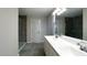 Bathroom featuring a double vanity and tile shower at 7139 Prelude Rd, Brownsburg, IN 46112