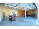 Spacious garage with open ceilings and exposed walls. Plenty of room for projects! at 7139 Prelude Rd, Brownsburg, IN 46112