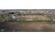 Aerial view showing the farm and surrounding land, marked by approximate property lines at 7968 E 200 S, Whitestown, IN 46075