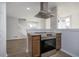 Kitchen view showcasing stainless steel appliances and wooden cabinets in an open layout at 9652 Highgate N Cir, Indianapolis, IN 46250