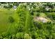 Aerial view showcasing a green landscape with interspersed trees at 9841 E Raymond St, Indianapolis, IN 46239