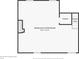 Layout shows the unfinished basement has plenty of room for storage and recreation at 9841 E Raymond St, Indianapolis, IN 46239