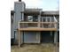 Relax on this deck, sliding door to the interior, perfect for outdoor gatherings at 193 Sugarwood Ln, Avon, IN 46123