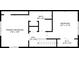 Second floor plan highlighting primary bedroom, bedroom, bath, hall, and walk-in closet dimensions at 2829 Country Estates Dr, Indianapolis, IN 46227