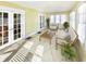 Bright sunroom filled with natural light and stylish furniture at 3236 Central Ave, Indianapolis, IN 46205