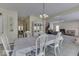 Charming dining area connects to the kitchen and living room, creating an open floor plan at 387 Legacy Blvd, Greenwood, IN 46143