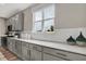 Bright kitchen featuring ample counter space, subway tile backsplash and stainless steel appliances at 5314 Pelion Pl, McCordsville, IN 46055