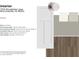 Interior color palette featuring Winslow doors and Lantern Hill cinnamon walnut flooring at 7353 Broadview Ln, McCordsville, IN 46055