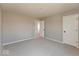 The spacious bedroom offers ample closet space and a neutral color palette at 7367 Broadview Ln, McCordsville, IN 46055