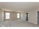 Large bonus room with ample natural light, plush carpeting, and neutral paint at 7367 Broadview Ln, McCordsville, IN 46055