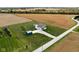 Spacious lot featuring a home with a pool and a detached outbuilding at 8225 W 825 N, Thorntown, IN 46071