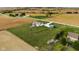 Large lot with a home featuring a pool, storage shed, and ample outdoor space at 8225 W 825 N, Thorntown, IN 46071