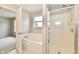 Bathroom features a jacuzzi tub and a glass shower at 10669 Springston Ct, Fishers, IN 46037