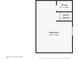 Second floor plan showing layout of bedroom and closet at 1390 Greenfield Ave, Noblesville, IN 46060