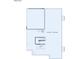 Unfinished basement floor plan showing stairs, rough in bath, and optional features at 14390 Bishop Birch Pl, Carmel, IN 46032