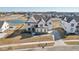 Beautiful aerial view of home with mature landscaping, neutral paint, and three-car garage at 15969 Sonnet Park Ln, Westfield, IN 46074