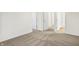 Bedroom with neutral walls and carpet overlooking an en-suite bathroom and hallway at 19487 Grassy Branch Rd, Westfield, IN 46074