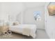 Cozy bedroom with a soft bed, and TV at 234 N State Ave, Indianapolis, IN 46201