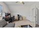 Bright and airy bonus room set up as an office with ample workspace at 234 N State Ave, Indianapolis, IN 46201