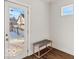 Cozy entryway with a bench and view of the outdoors at 234 N State Ave, Indianapolis, IN 46201