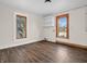 Bedroom with laminated floors and natural lighting at 422 E Main St, Lebanon, IN 46052