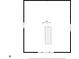 Attic floor plan showing the open layout and dimensions of the attic space at 422 E Main St, Lebanon, IN 46052