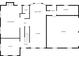 First floor plan featuring office, living room, kitchen, garage, and dining area at 4981 E County Road 200 S, Avon, IN 46123