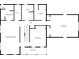 Third floor plan featuring primary bedroom, bedrooms, laundry, and balcony at 4981 E County Road 200 S, Avon, IN 46123