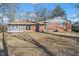 Exterior view of the rear of a single Gathering brick home at 5124 Wexford Rd, Indianapolis, IN 46226