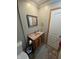 Bathroom with a vanity and a sink at 5816 Coppock Ln, Indianapolis, IN 46221