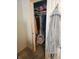 Bedroom closet with ample storage space at 5816 Coppock Ln, Indianapolis, IN 46221